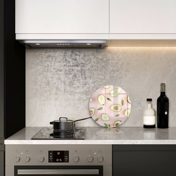 Deska kuchenna szklana Wzór awokado