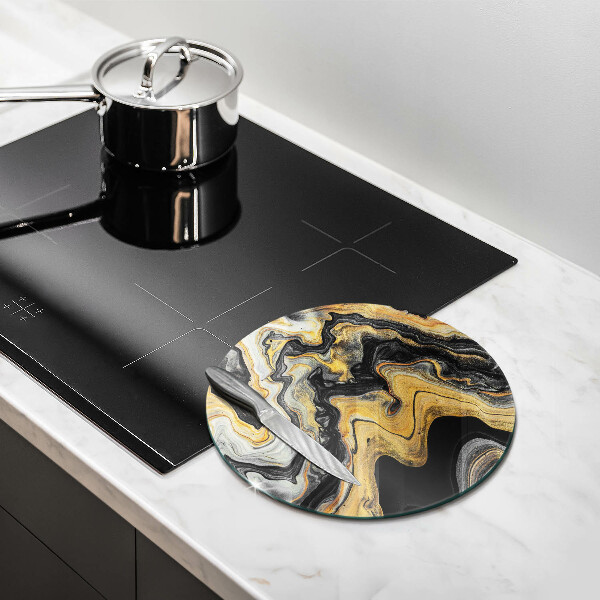 Deska kuchenna szklana Abstrakcyjna struktura