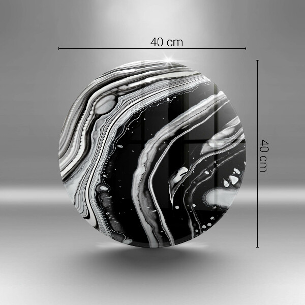 Deska kuchenna szklana Abstrakcja tusz