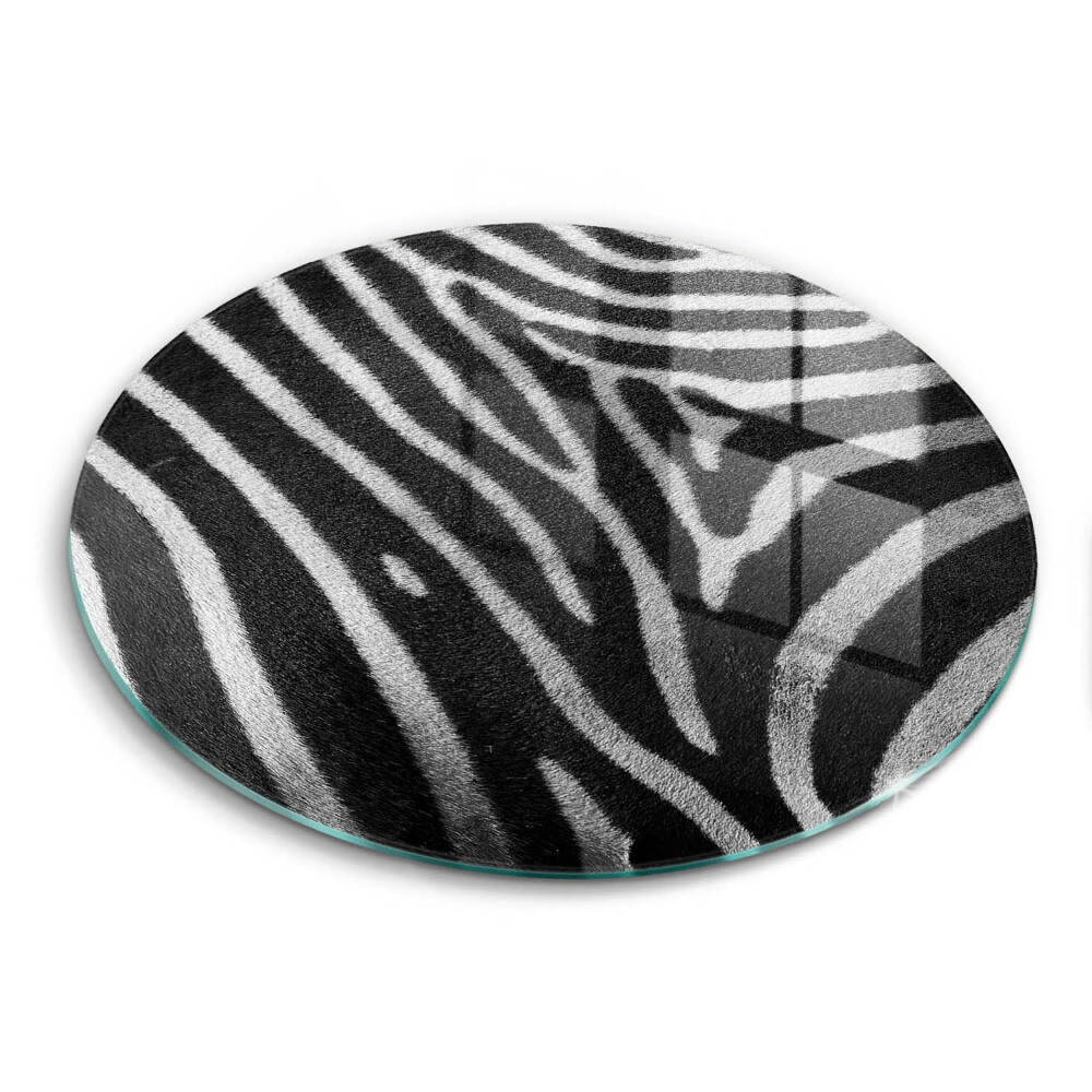 Deska kuchenna szklana Paski zebra