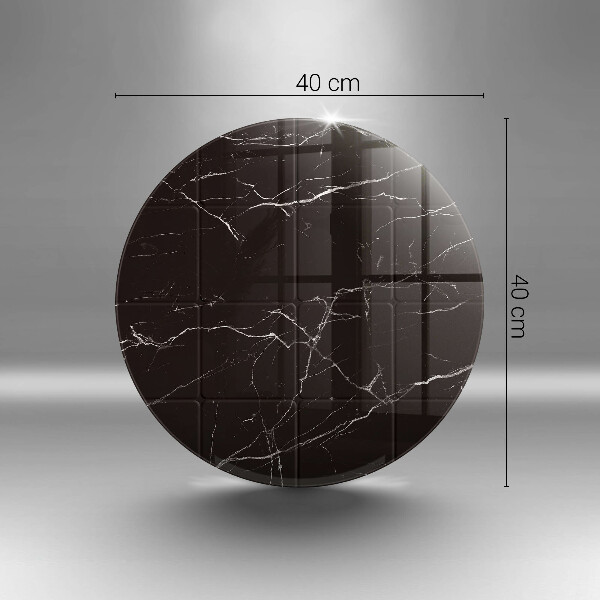 Deska kuchenna szklana Marmurowe kafelki