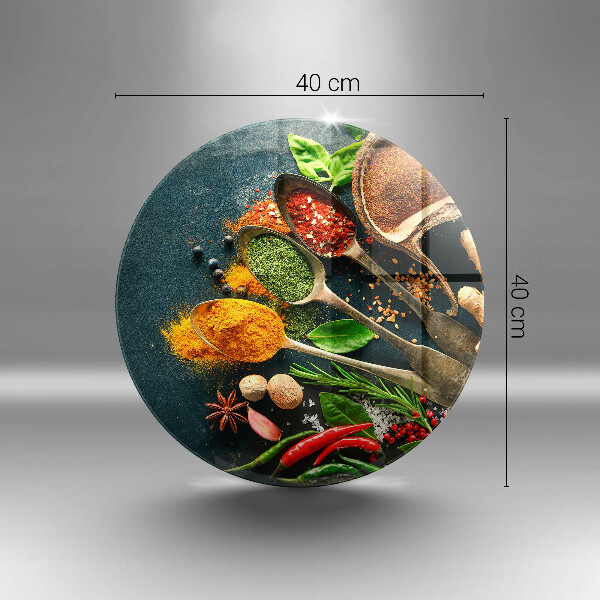 Deska kuchenna szklana Kuchenne przyprawy łyżki