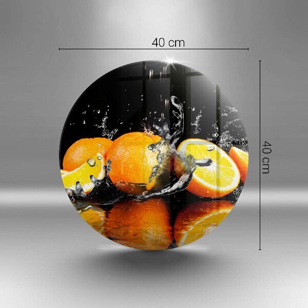 Deska kuchenna szklana Soczyste owoce pomarańcze