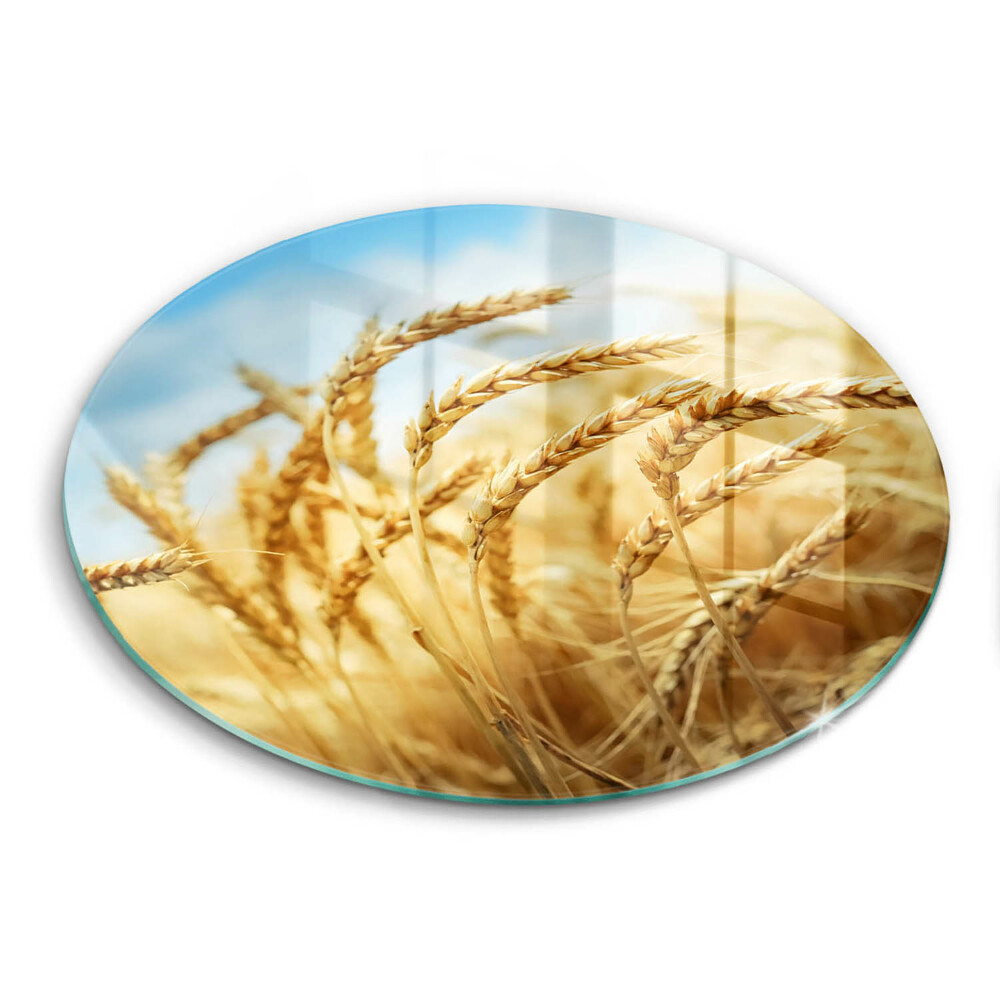 Deska kuchenna szklana Kłosy zbóż na polu