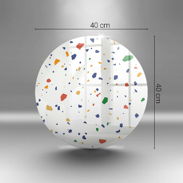 Szklana deska kuchenna Kolorowy gres
