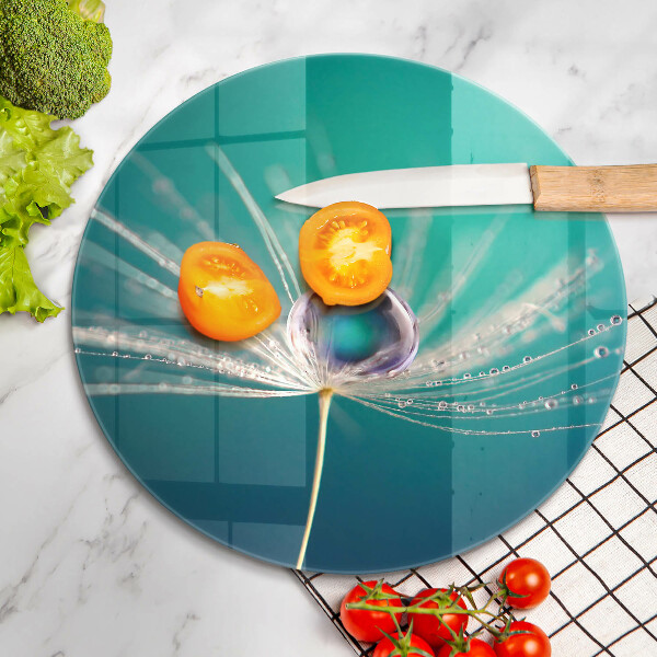 Szklana deska kuchenna Rosa na dmuchawcu