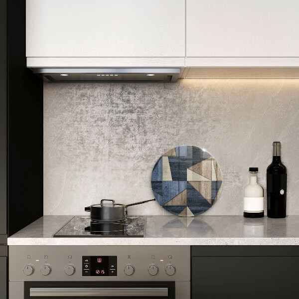 Szklana deska kuchenna Abstrakcja geometryczna