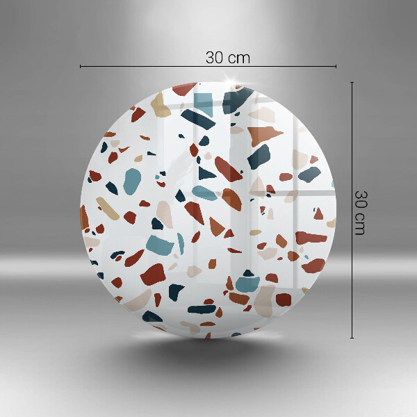 Szklana deska kuchenna Ozdobny kamień
