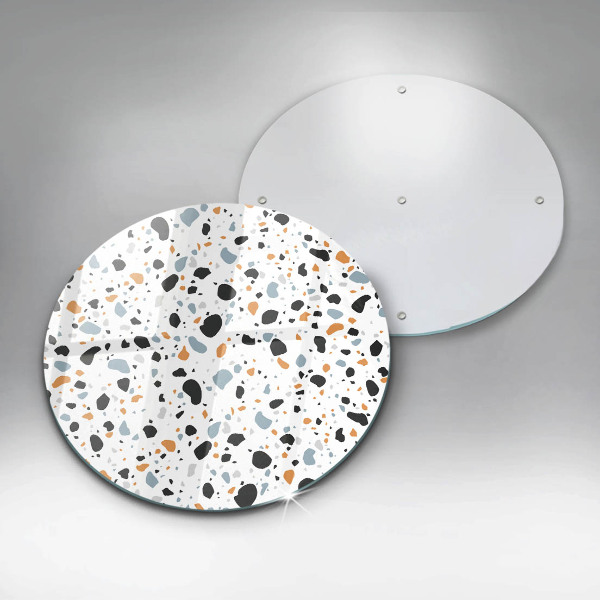 Szklana deska kuchenna Dekoracyjny kamień gres