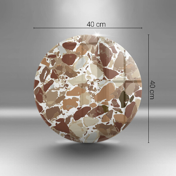 Szklana deska kuchenna Kamień ozdobne plamy