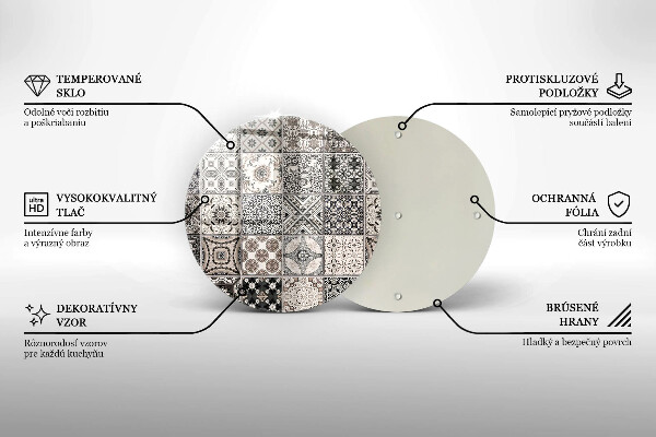 Deska kuchenna szklana Płytki ozdobne kafelki