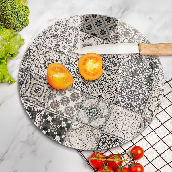 Deska kuchenna szklana Płytki ozdobne kafelki