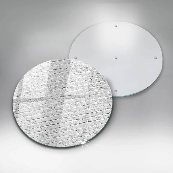 Deska kuchenna szklana Ściana mur cegły