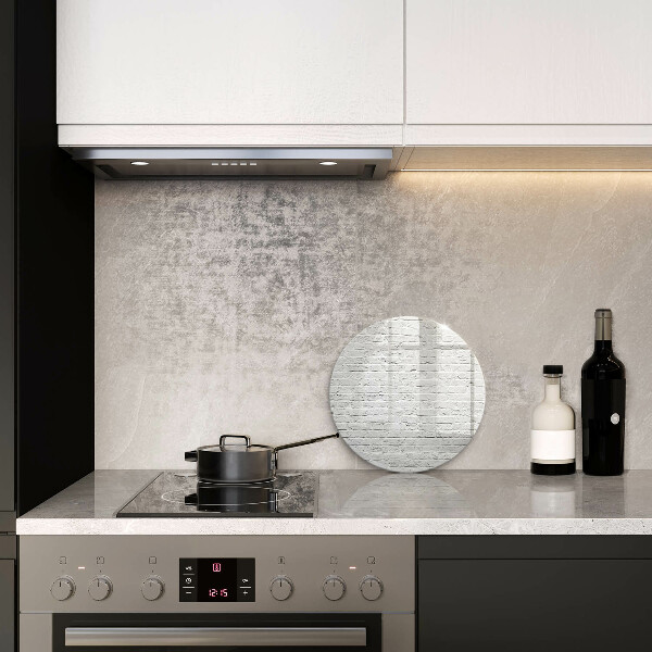 Deska kuchenna szklana Ściana mur cegły