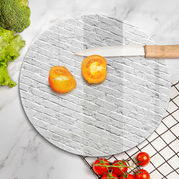 Deska kuchenna szklana Ściana mur cegły