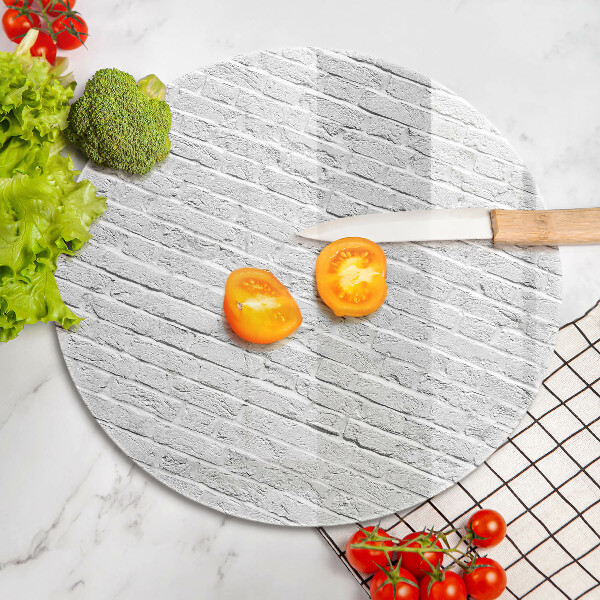 Deska kuchenna szklana Ściana mur cegły