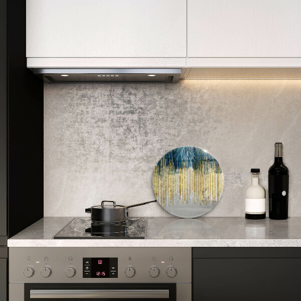 Deska kuchenna szklana Designerska abstrakcja