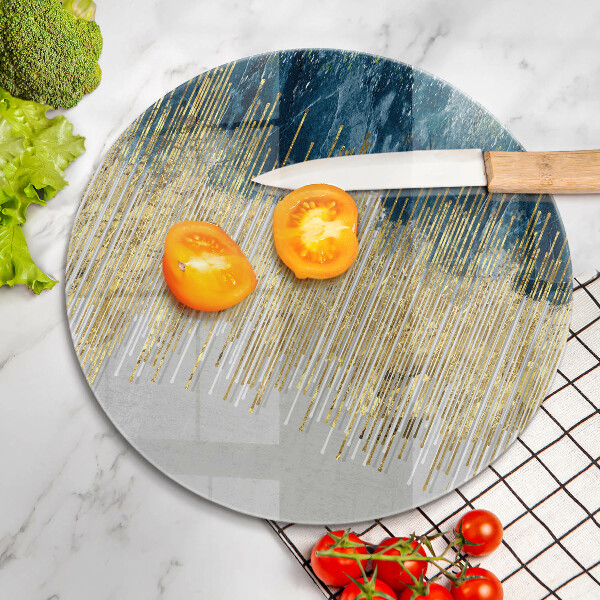 Deska kuchenna szklana Designerska abstrakcja