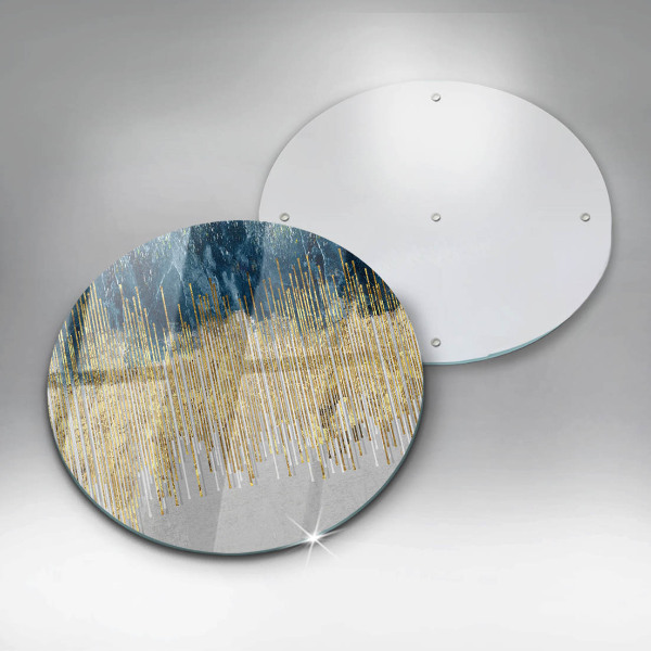 Deska kuchenna szklana Designerska abstrakcja