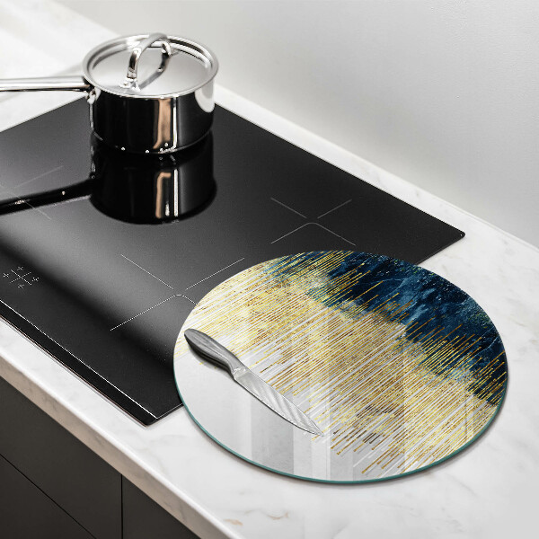 Deska kuchenna szklana Designerska abstrakcja