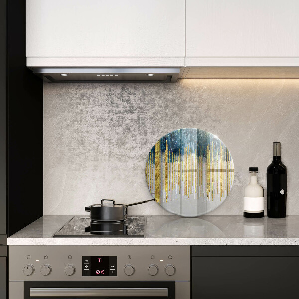 Deska kuchenna szklana Designerska abstrakcja