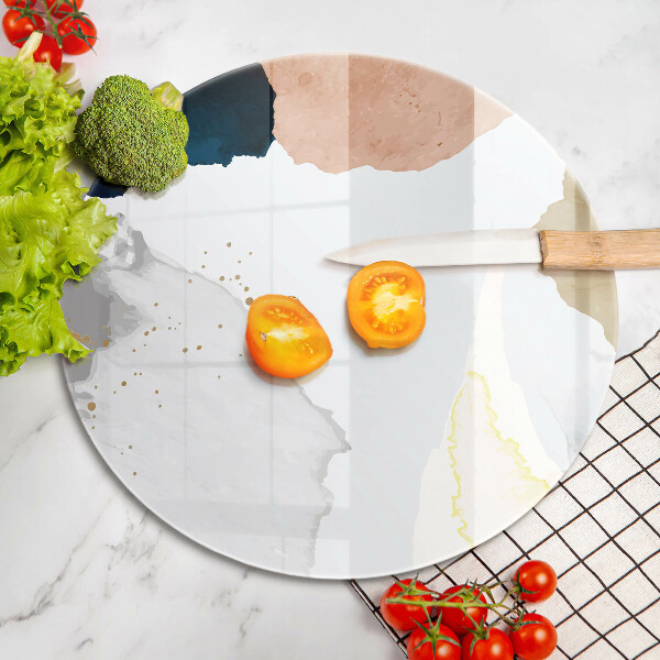 Deska kuchenna szklana Abstrakcyjne plamy