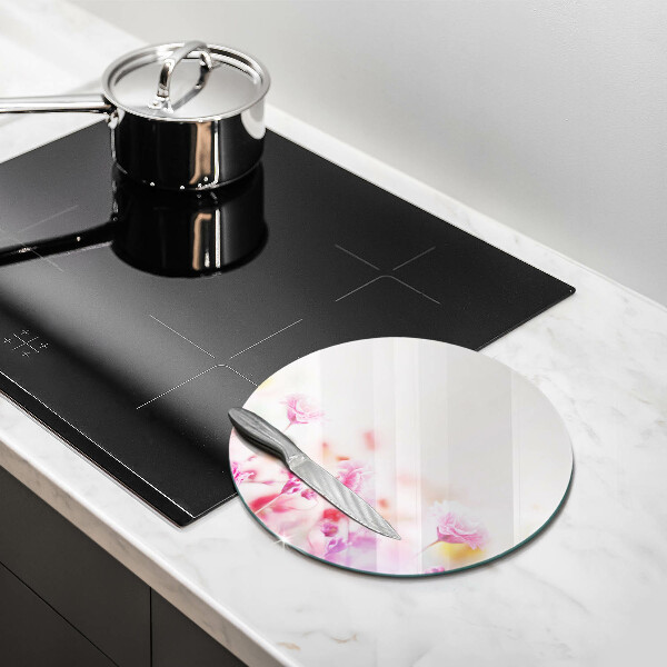 Deska kuchenna szklana Łąka kwiatów