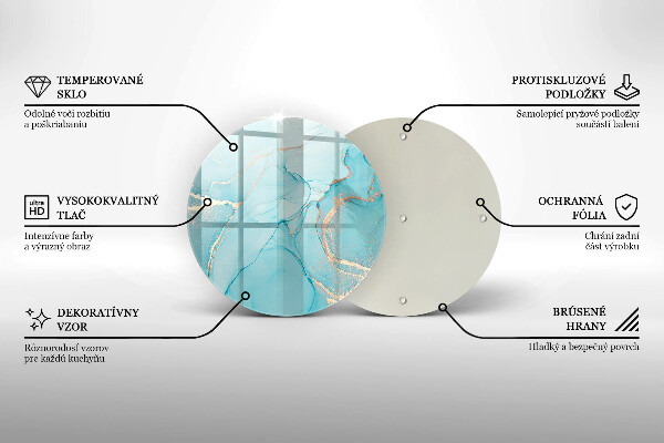 Deska kuchenna szklana Abstrakcja kamień