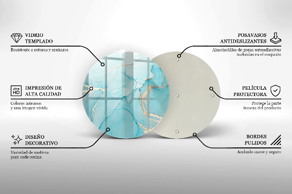 Deska kuchenna szklana Abstrakcja kamień