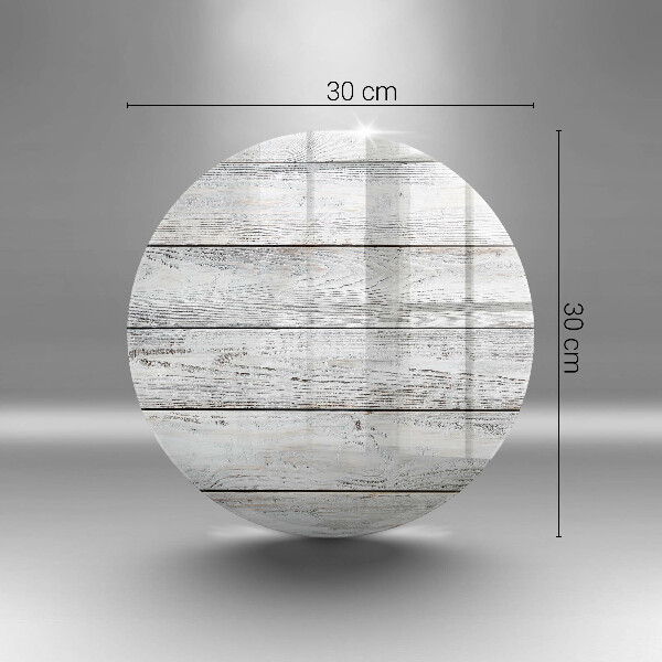 Deska kuchenna szklana Jasne drewniane deski