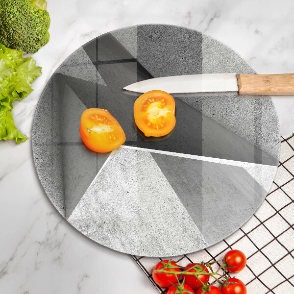 Deska kuchenna szklana Betonowa abstrakcja