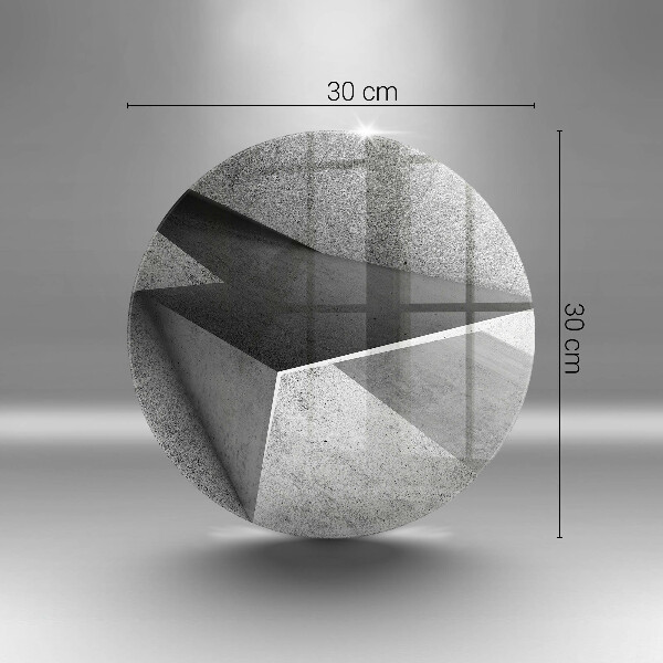 Deska kuchenna szklana Betonowa abstrakcja