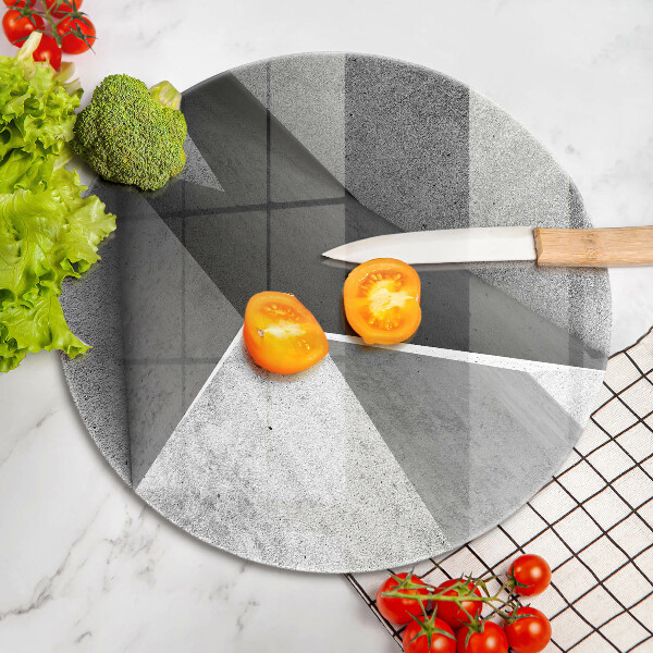 Deska kuchenna szklana Betonowa abstrakcja