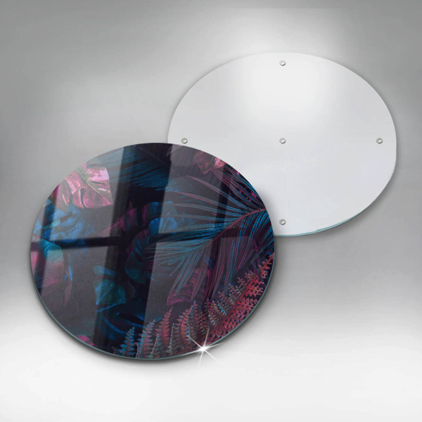 Deska kuchenna szklana Ciemna dżungla