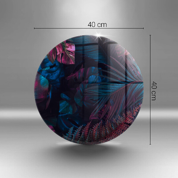 Deska kuchenna szklana Ciemna dżungla