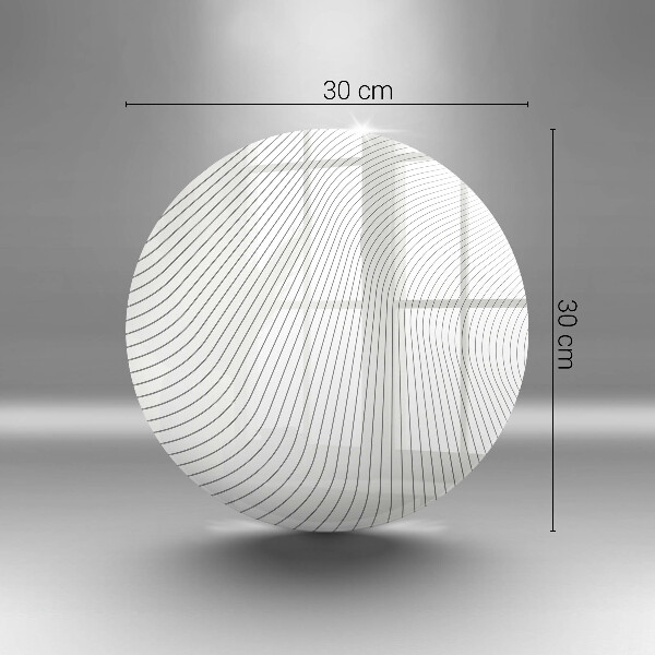 Deska kuchenna szklana Nowoczesny wzór linie