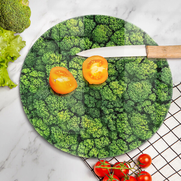 Deska kuchenna szklana Natura rośliny mech