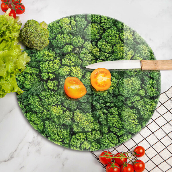 Deska kuchenna szklana Natura rośliny mech