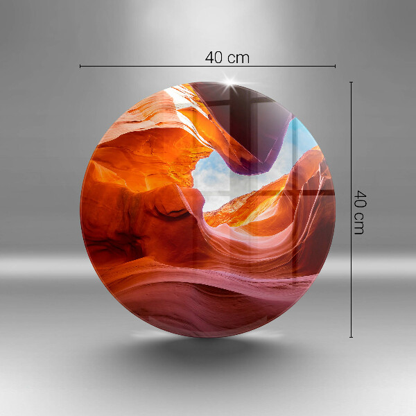 Deska kuchenna szklana Pejzaż skały kanionu