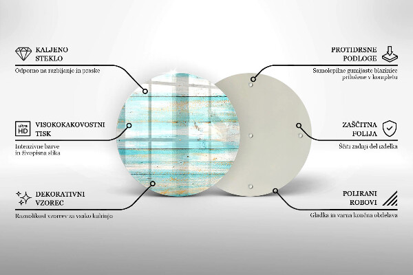 Deska kuchenna szklana Vintage deski drewno