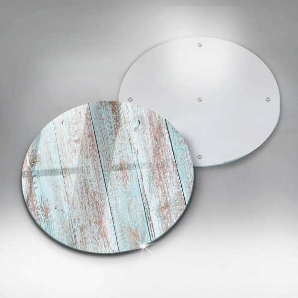 Deska kuchenna szklana Stare deski vintage