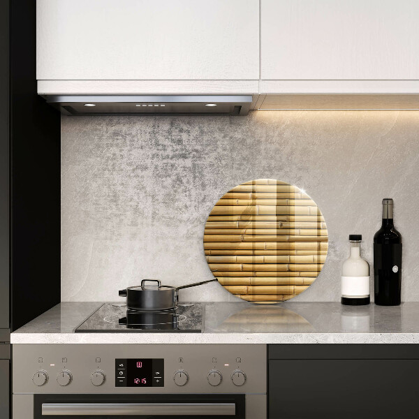 Deska kuchenna szklana Natura boho bambus