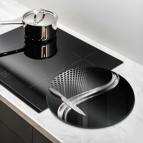 Deska kuchenna szklana Metalowa struktura