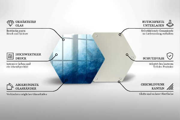 Deska szklana do kuchni Abstrakcyjne tło