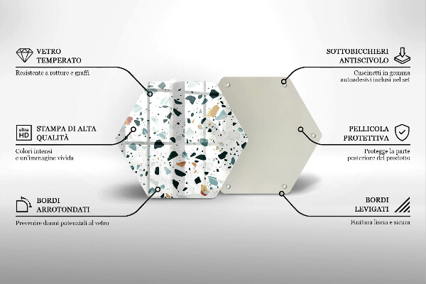Deska kuchenna Jasny kamień gres