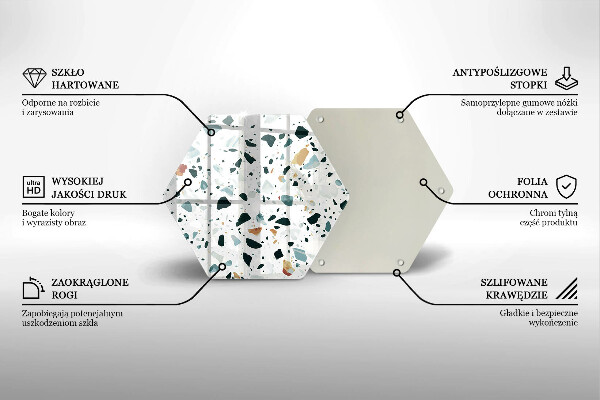 Deska kuchenna Jasny kamień gres
