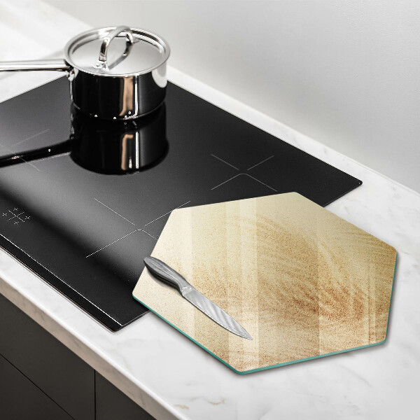 Deska szklana do kuchni Plaża piasek wakacje