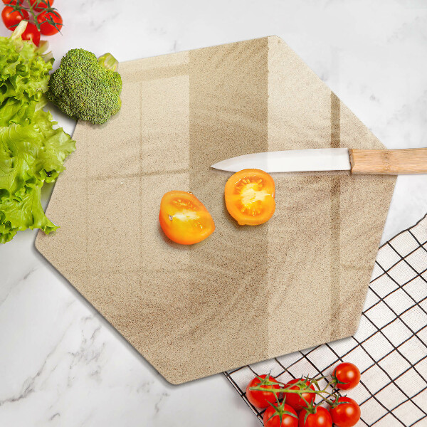 Deska szklana do kuchni Plaża piasek wakacje