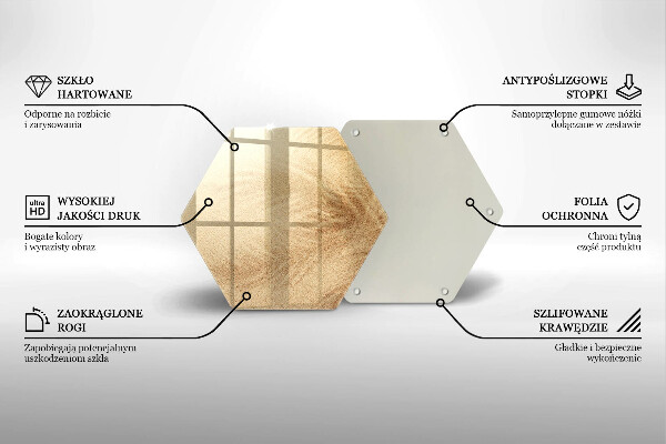Deska szklana do kuchni Plaża piasek wakacje