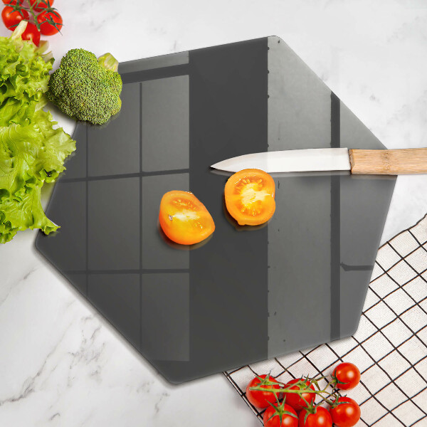 Deska szklana kuchenna Kolor szary